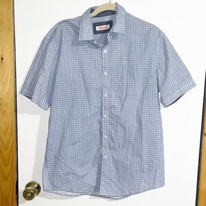 Michael Brandon Short Sleeve Button Front Shirt